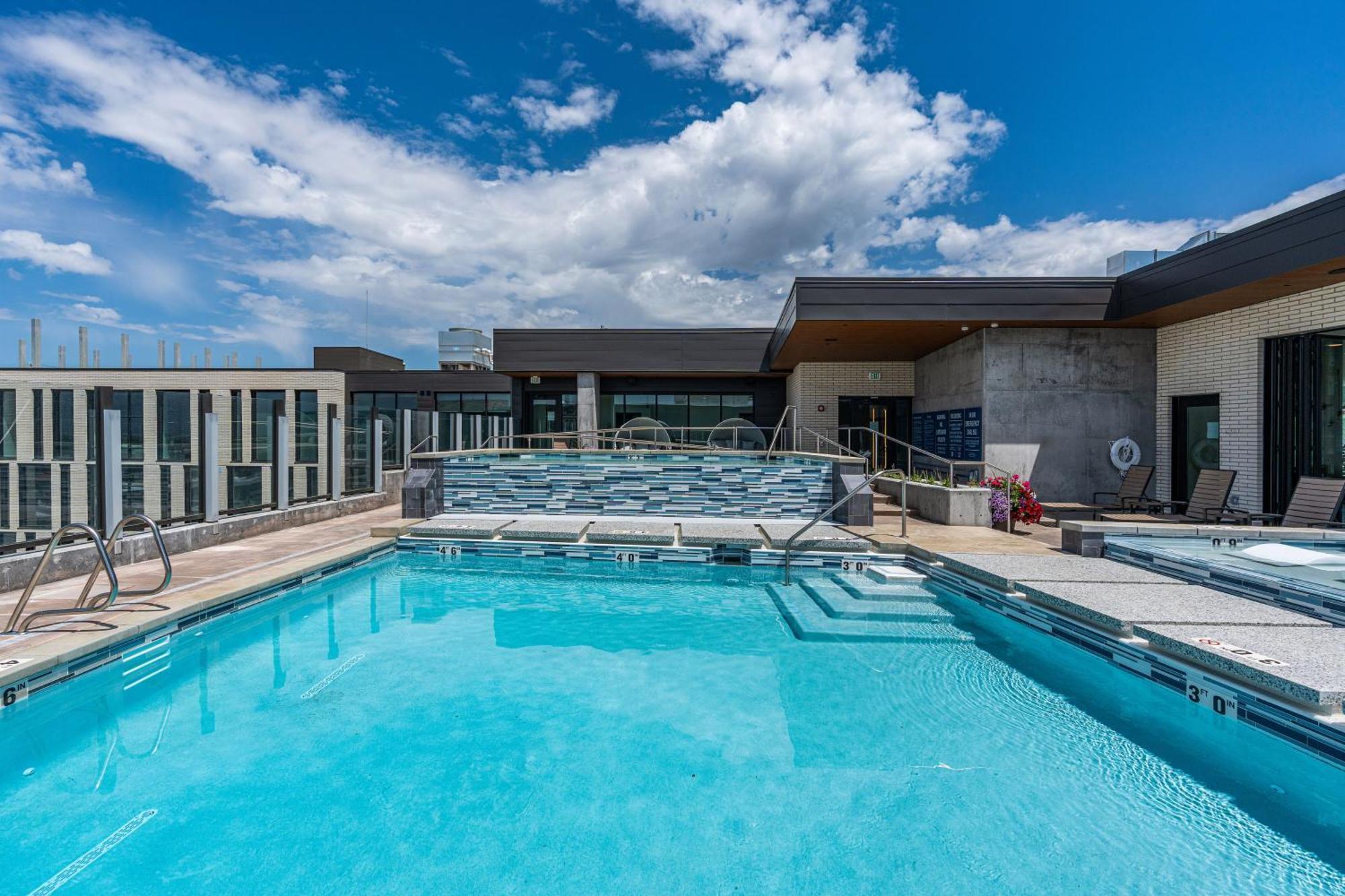 Best Views! Lux 9Th Fl Gym Pking Pool Htub King Bd Salt Lake City Eksteriør billede